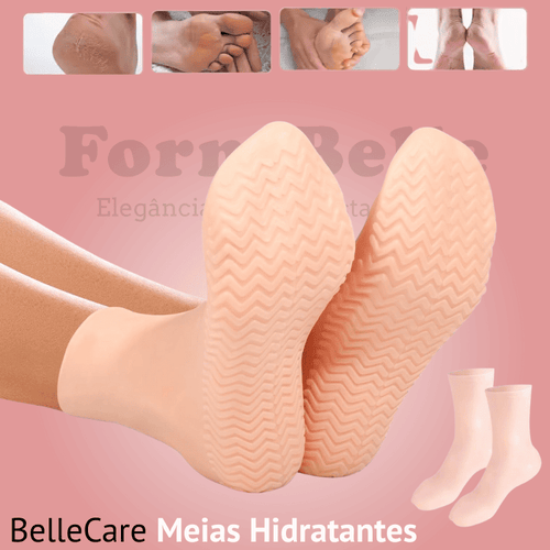 BelleCare – Meias Hidratantes Anti-Rachaduras para os Pés